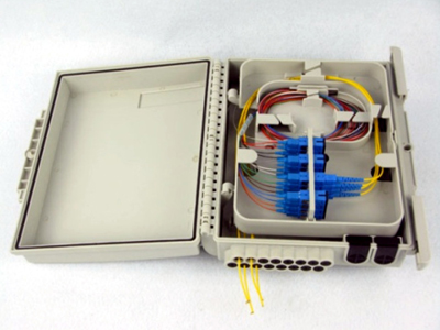 Imagen Caja de distribución IP65 para dieciséis fibras, de Cofitel.